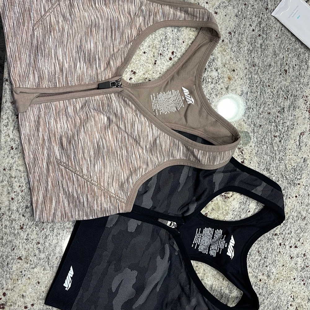 Two pack sports bras